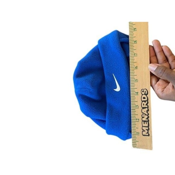 Nike Infant Fleece Hat Mittens Set Blue Baby - Picture 12 of 13